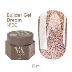 Гель для нарощування Builder Gel Dream Valeri №20 15 мл