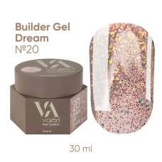 Гель для нарощування Builder Gel Dream Valeri №20 30 мл