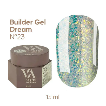 Гель для наращивания Builder Gel Dream Valeri №23 15 мл