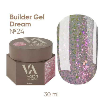 Гель для нарощування Builder Gel Dream Valeri №24 30 мл