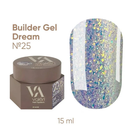 Гель для наращивания Builder Gel Dream Valeri №25 15 мл