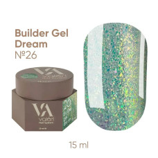 Гель для наращивания Builder Gel Dream Valeri №26 15 мл