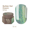 Гель для нарощування Builder Gel Dream Valeri №26 15 мл