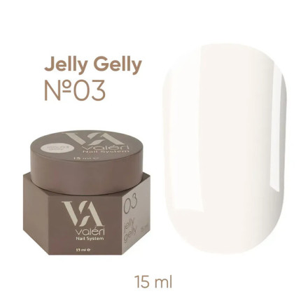 Гель для нарощування Valeri Jelly Gelly №3 15 мл