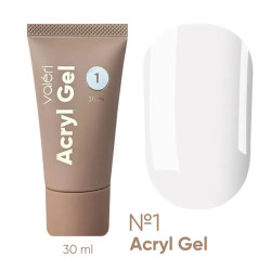 Гель для наращивания Valeri Acryl Gel №1 30 мл