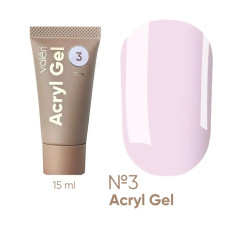 Гель для нарощування Valeri Acryl Gel №3 15 мл