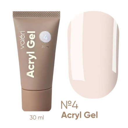 Гель для нарощування Valeri Acryl Gel №4 30 мл
