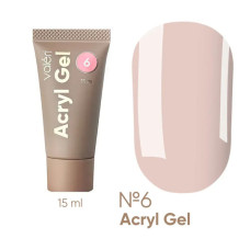 Гель для нарощування Valeri Acryl Gel №6 15 мл