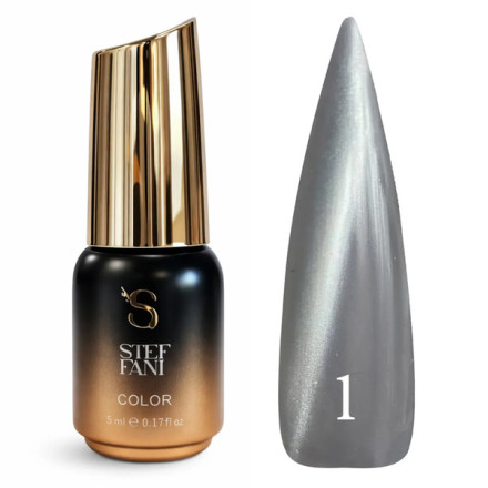 Гель-лак для нігтів Steffani Cat Eye Mystic Gel Polish №1 5 мл