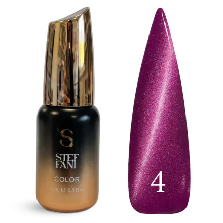 Гель-лак для нігтів Steffani Cat Eye Mystic Gel Polish №4 9 мл