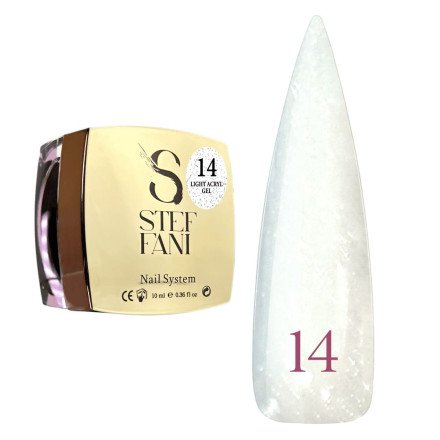 Гель для ногтей Steffani Light Acryl Gel №14, 10 мл