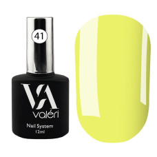 Камуфлирующая база Valeri Neon base №041 (Лаймовый, неон), 12 мл