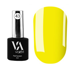 Камуфлирующая база Valeri Neon base №043 (Ярко-желтый, неон), 6 мл