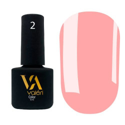 Гель-лак Valeri color №002 (Яскравий рожевий, Емаль), 6 ml