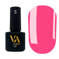 Гель-лак Valeri color №005 (Розовый Барби, Эмаль), 6 ml