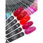 Гель-лак Valeri color №010 (Темно-розовый, эмаль), 6 ml