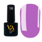 Гель-лак Valeri color №018 (Бузковий, емаль), 6 ml