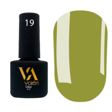 Гель-лак Valeri color №019 (Оливка, эмаль), 6 ml