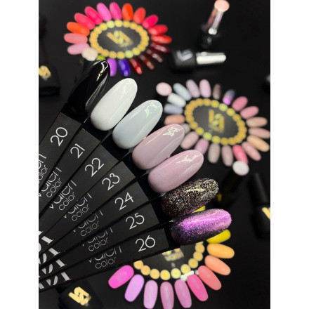 Гель-лак Valeri color №021 (Білий, емаль), 6 ml