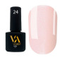 Гель-лак Valeri color №024 (Нежно-розовый, микроблеск), 6 ml
