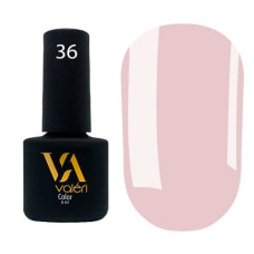 Гель-лак Valeri color №036 (Приглушенный сиреневый, эмаль), 6 ml