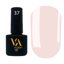 Гель-лак Valeri color №037 (Світло-бежевий, емаль), 6 ml