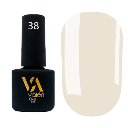 Гель-лак Valeri color №038 (Светлая фисташка, эмаль), 6 ml