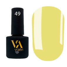 Гель-лак Valeri color №049 (Оливково-желтый, эмаль), 6 ml