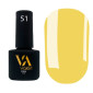 Гель-лак Valeri color №051 (Зеленовато-желтый, эмаль), 6 ml
