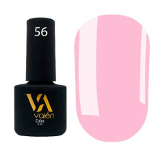 Гель-лак Valeri color №056 (Клубничный коктейль, эмаль), 6 ml