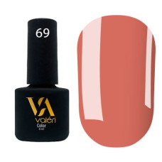 Гель-лак Valeri color №069 (Карамель, эмаль), 6 ml