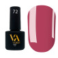 Гель-лак Valeri color №072 (Ягодный розовый, эмаль), 6 ml