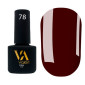 Гель-лак Valeri color №078 (Темний шоколад, емаль), 6 ml
