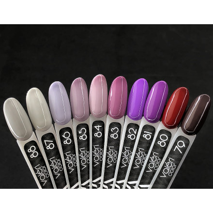 Гель-лак Valeri color №082 (Світлий бузковий, емаль), 6 ml