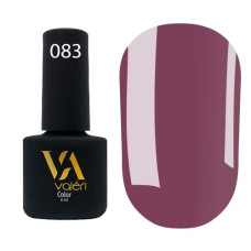 Гель-лак Valeri color №083 (Дымчатая роза, эмаль), 6 ml