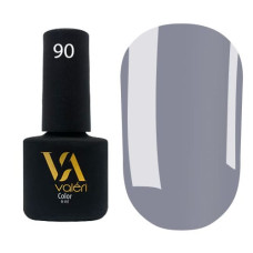 Гель-лак Valeri color №090 (Сиреневая, эмаль), 6 ml