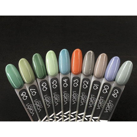 Гель-лак Valeri color №091 (Коричневий, емаль), 6 ml