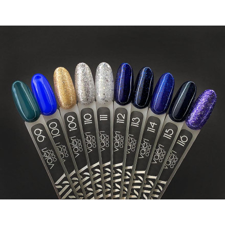 Гель-лак Valeri color №099 (Изумрудный, эмаль), 6 ml