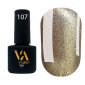 Гель-лак Valeri color №107 (Золото, микроблеск), 6 ml