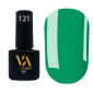 Гель-лак Valeri color №121 (Соковитий холодний зелений, емаль), 6 ml