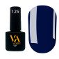 Гель-лак Valeri color №125 (Темно-синій, емаль), 6 ml