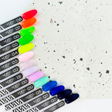 Гель-лак Valeri color №130 (Пастельно-лиловый, эмаль), 6 ml