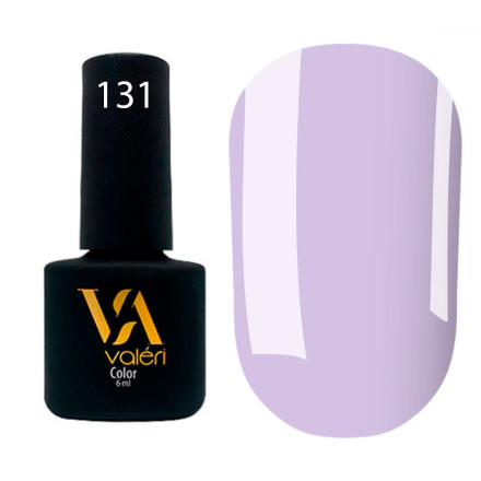 Гель-лак Valeri color №131 (Пастельно-сиреневый, эмаль), 6 ml