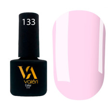 Гель-лак Valeri color №133 (Розовый зефир, эмаль), 6 ml