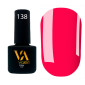 Гель-лак Valeri color №138 (Насыщенный коралловый, эмаль), 6 ml