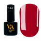 Гель-лак Valeri color №142 (Темно-червоний, емаль), 6 ml