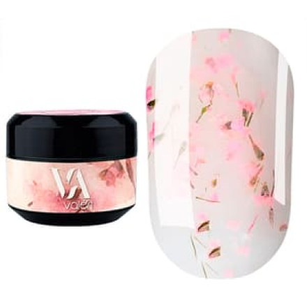 Valeri Flower Garden Gel №04 (Молочный с сухоцветами), 5 мл