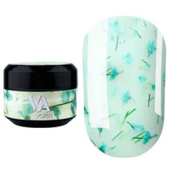 Valeri Flower Garden Gel №06 (Бледно-зеленый с сухоцветами), 5 мл