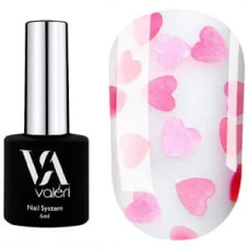 Valeri Top Love is... Pink (Прозорий з рожевими серцями), 6 мл