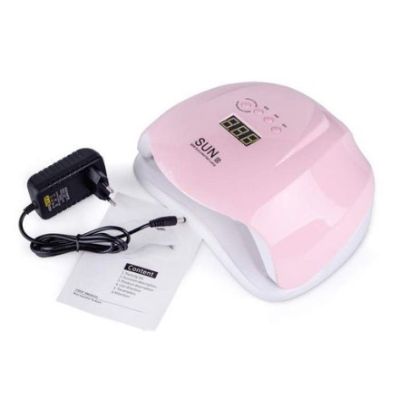 Лампа для манікюру LED/UV SUN X 54W PINK